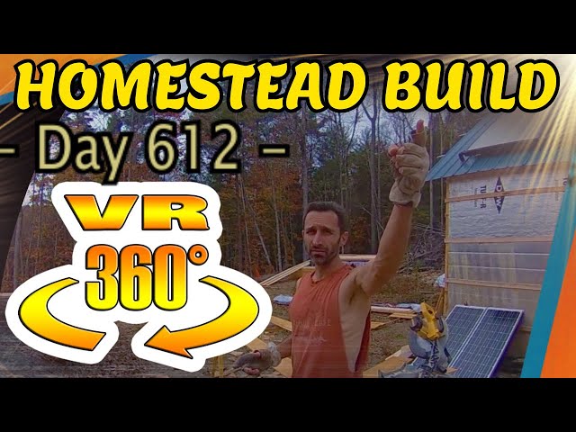 Homestead Build - Greenhouse Roof Filler Blocks, Exterior Sheathing