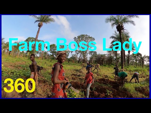 African Village Girl Farm, Basso Guinea-Bissau 🇬🇼 Ep.164