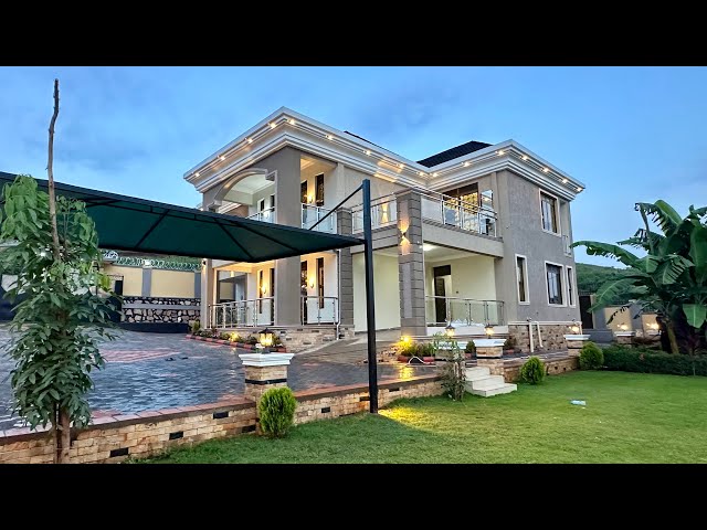 1.5 billion UGx  Modern Mansion with Nature Views Tour | Luxury Mansions in Uganda