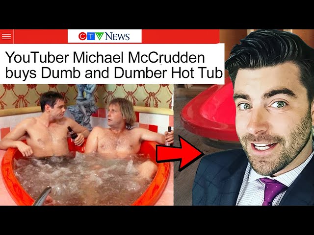 Micheal McCrudden BUYS Dumb And Dumber Hot Tub | The McCruddens