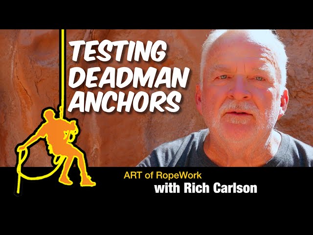 Testing Deadman Anchors