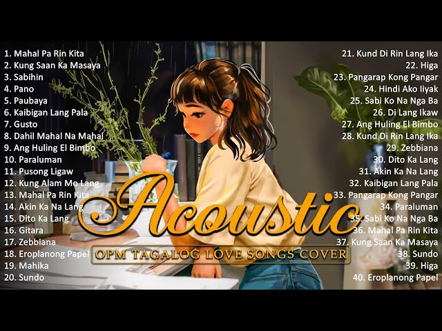 Best Of OPM Acoustic Love Songs 2025 Playlist ❤️ Top Tagalog Acoustic Songs Cover Of All Time 1851