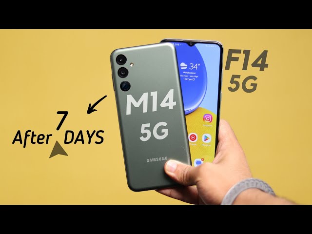 Samsung Galaxy M14/F14 5G After 7 Days Of Usage || IN DEPTH HONEST REVIEW ||