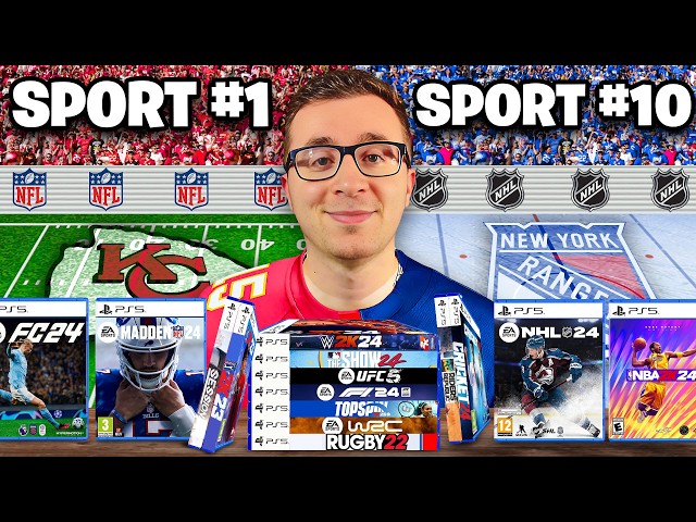 I Played EVERY Sports Game In ONE Video!