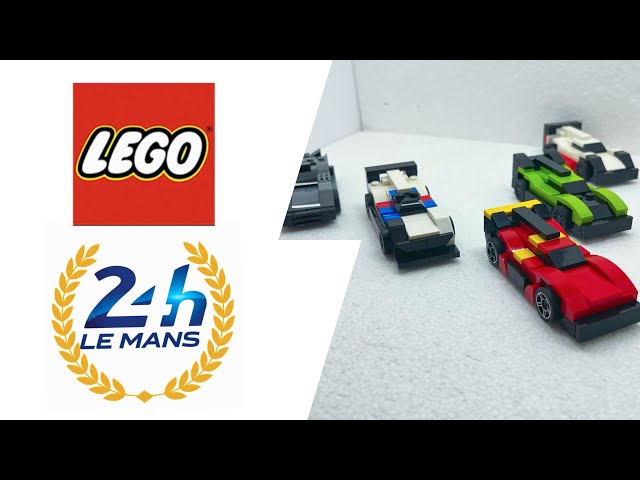 LEGO Car Moc mini LE MANS 24 TUTORIAL Ferrari, Lamborghini, BMW, Porsche, Peugeot