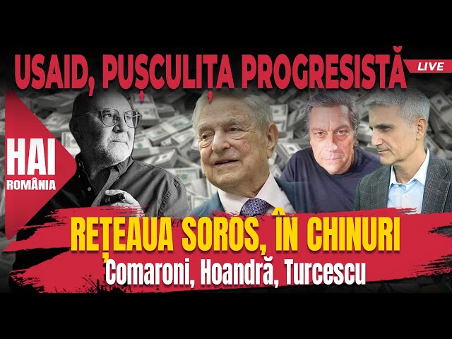 Rețeaua Soros, în chinuri. Hai live cu Turcescu