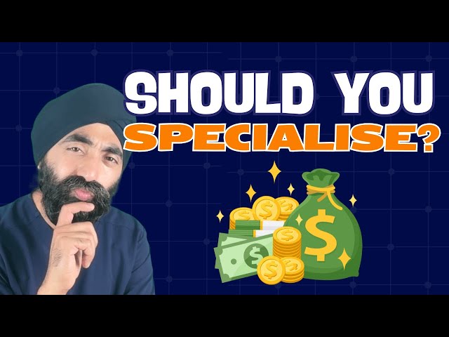 So You've Decided to Specialise? - IC056