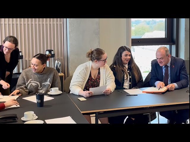 Lib Dem MPs visit Kingston University to hear how Future Skills are being embedded into curriculum