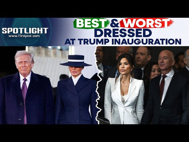 Trump's Inauguration Fashion: Melania, Ivanka, Usha Vance Turn Heads | Firstpost Spotlight | N18G