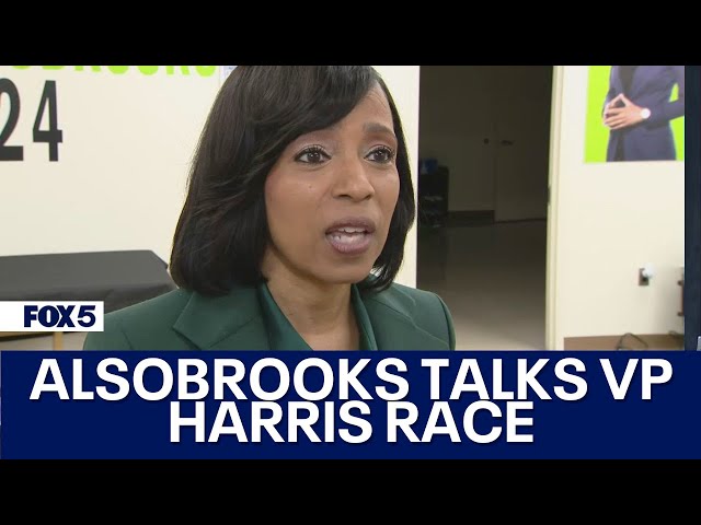 Angela Alsobrooks talks Senate race, Kamala Harris