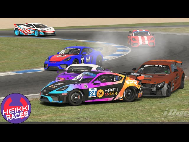 Tres por el precio de uno (iRacing / Phillip Island / Porsche Cayman GT4) || Heikki360ES