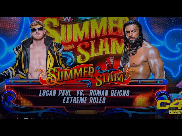 Wwe Roman Reigns VS Logan Paul Summer Slam || Uco Gaming