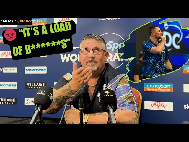 😡Gary Anderson FUMES At Luke Humphries Treatment And Hits Out At Pundits