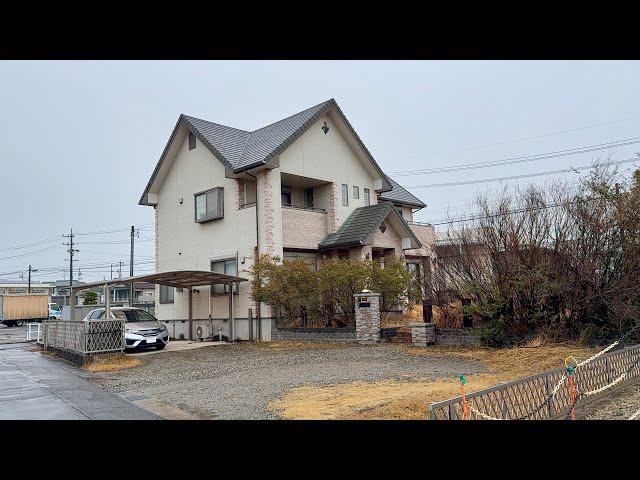 4K Walk Japan - Rainy Day Morning Walking through With Beautiful View Nagoya, Japan