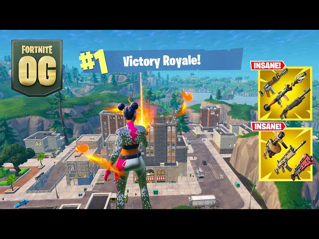 49 Kill Solo Vs Squads Wins Gameplay Full Game (Fortnite OG Season 2 Ps4 Controller)