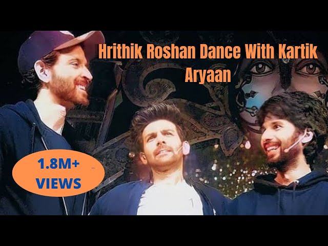 Star Screen awards 2019 | Hrithik Roshan Dance with Kartik aryaan on Dheeme Dheeme song | Bollywood