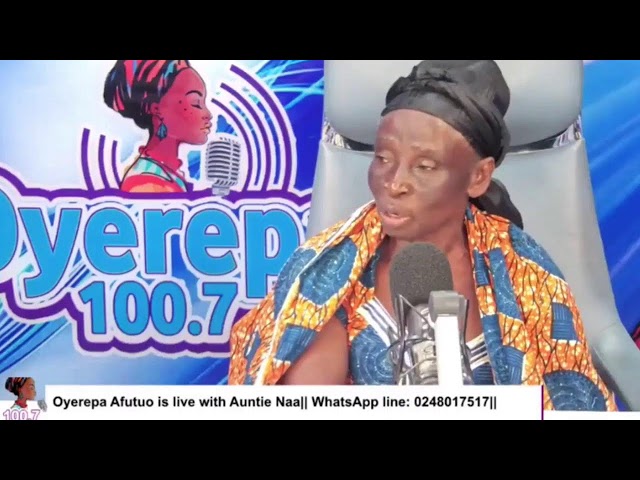 Oyerepa Afutuo is live with Auntie Naa on Oyerepa Radio/TV ||12-08-2024|| WhatsApp line: 0248017517|