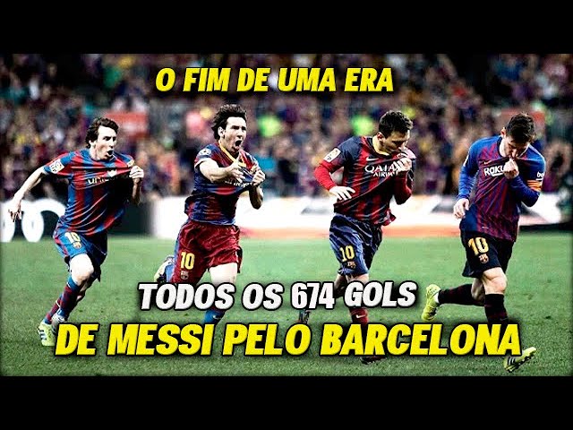 ALL 674 LIONEL MESSI GOALS FOR BARCELONA (2004/2021)