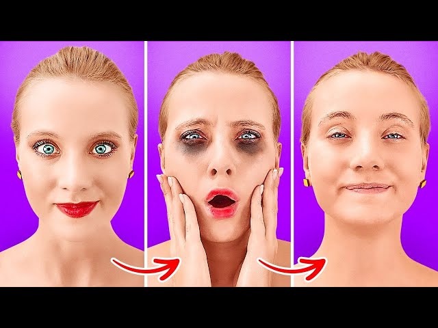 TRUCOS FEMENINOS RAROS QUE HACEN MILAGROS || Consejos increíbles de belleza por 123 GO Like!