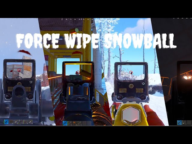 How a Solo Snowballs On Force Wipe - Rust