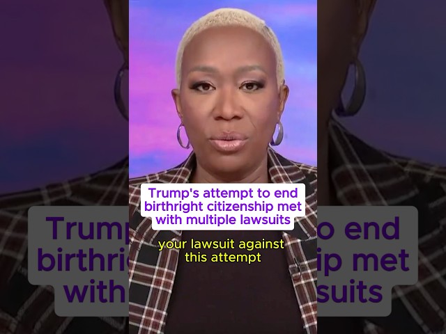 Trump attempts to end birthright citizenship