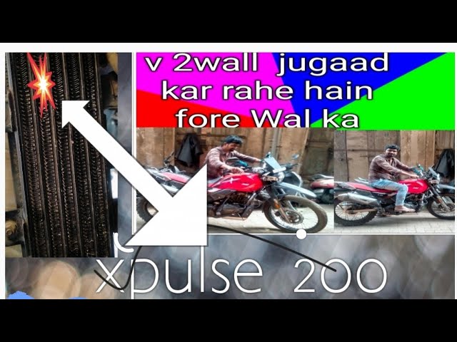 Hiro xpulse 200 2v changing 4v jogad me koshish jari hi