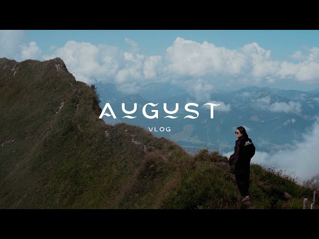 August Vlog | Holidays in the Mountains, Ikebana & back to Berlin | Alice M. Huynh