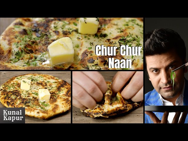 Chur Chur Naan Recipe on Tawa | Amritsari Kulcha Recipe | Kunal Kapur Recipes | Ramadan Recipe