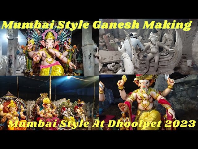 Sri Dharamraj Singh Kalakar Mumbai Style Making At Dhoolpet 2023