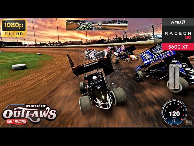 RX 5600 XT - World of Outlaws: Dirt Racing 24