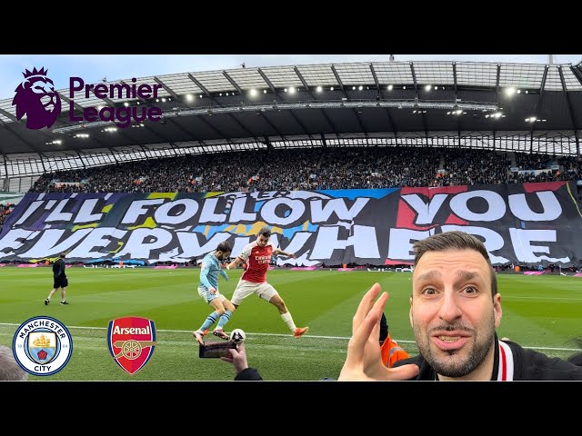 Manchester City vs. FC Arsenal | Stadion Vlog | Premier League | Crunch Time