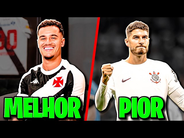 🔥 MELHOR e PIOR contratação de CADA TIME Brasileiro nesta temporada 💥