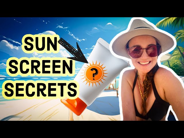 Sunscreen surprising facts! Doctors tips & hacks for anti-ageing and sun protection