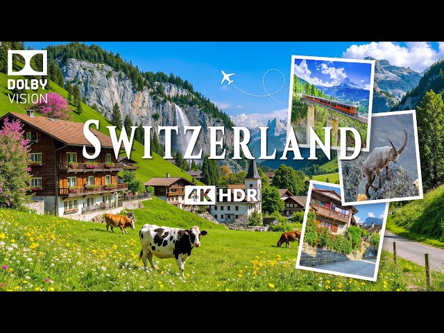 WONDERS OF SWITZERLAND 4K ULTRA HD [60FPS] • A Breathtaking Journey Through the Heart of Europe