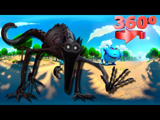 🔍 Find  CatNap  Evil doer  in 360° VR   find me  #73 Poppy Playtime Chapter 3