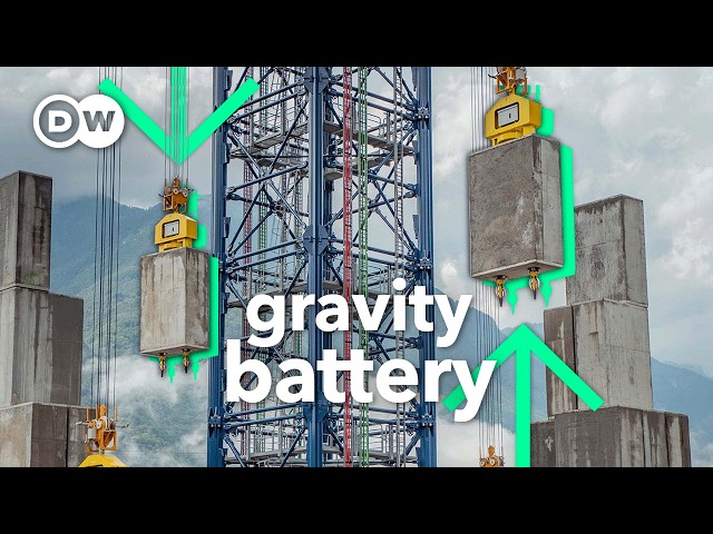 How to use gravity to store energy