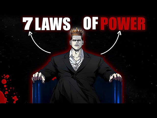 How To Be The Most Powerful Man in The room | 7 LAWS