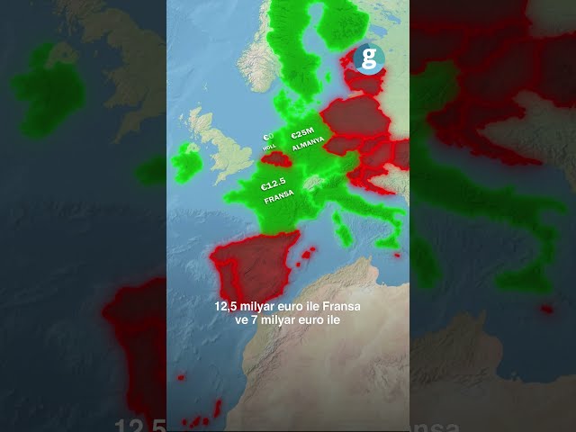 9 countries that bear the financial burden of the EU