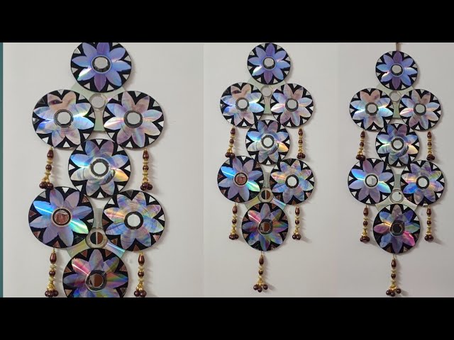 Home decoration ideas | Easy Craft ideas | Wall hanging craft | DVD caset craft | Home Art