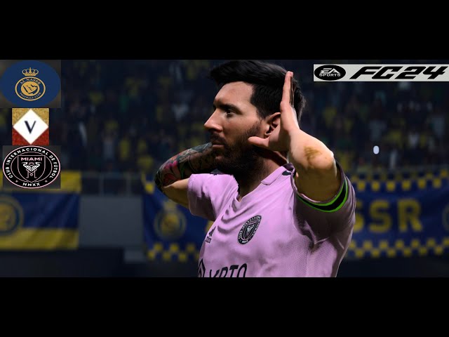 EA SPORTS FC 24_ Al Nassr vs. Inter Miami CF "Ronaldo vs Messi" |PS5™ [4K60]