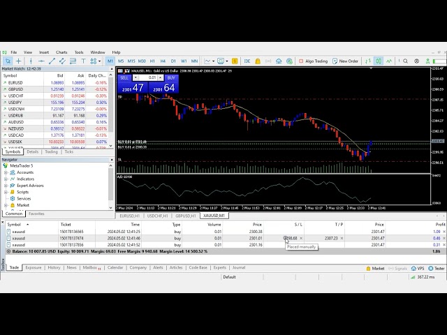 Cara Trading di MT5