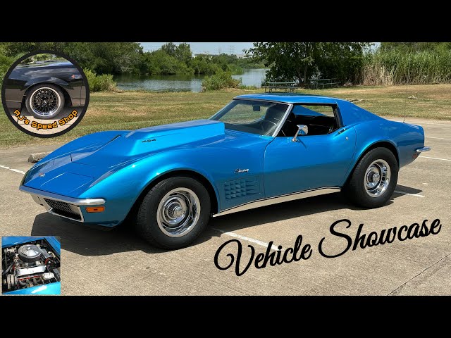 1971 Corvette (496"/698hp) Vehicle Showcase, walk around description.