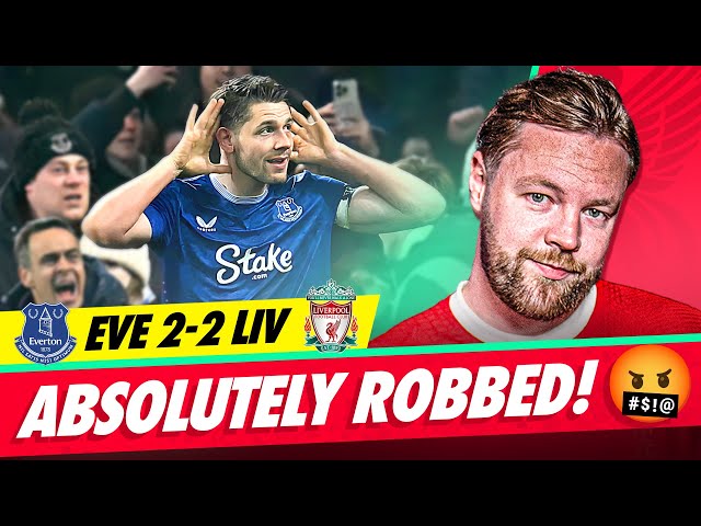 CHAOS! OLIVER YOU DISGRACE! | EVERTON 2-2 LIVERPOOL | MATCH DAY VLOG | THAILAND