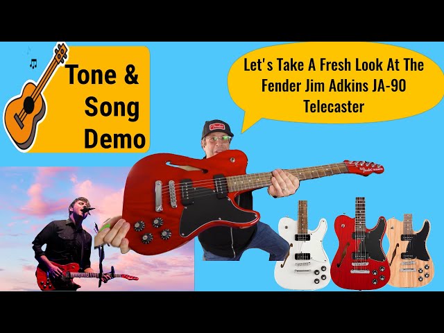 Fender Jim Adkins JA-90 Telecaster Review And Demo