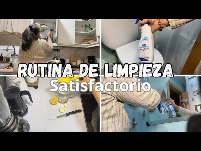 RUTINA DE LIMPIEZA✨satisfactoria ✨ LIMPIA CONMIGO @elizabethvlogs504