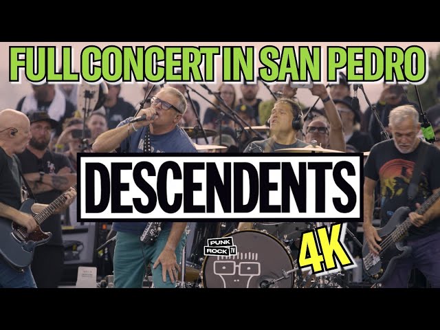 DESCENDENTS LIVE - FULL CONCERT,  PID SAN PEDRO, OCTOBER 5TH, 2024 - NOFX LAST SHOWS - DAY 2 - 4K