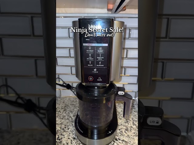 By the way, this code works on any ninja product over 79.99 #ninjasecret #secretsale #ninjakitchen