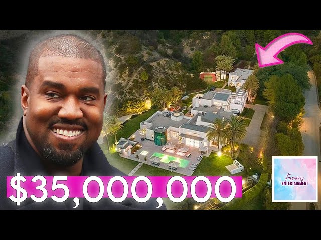 Kanye West | His NEW $35 Million Beverly Hills Mansion | House Tour 2024