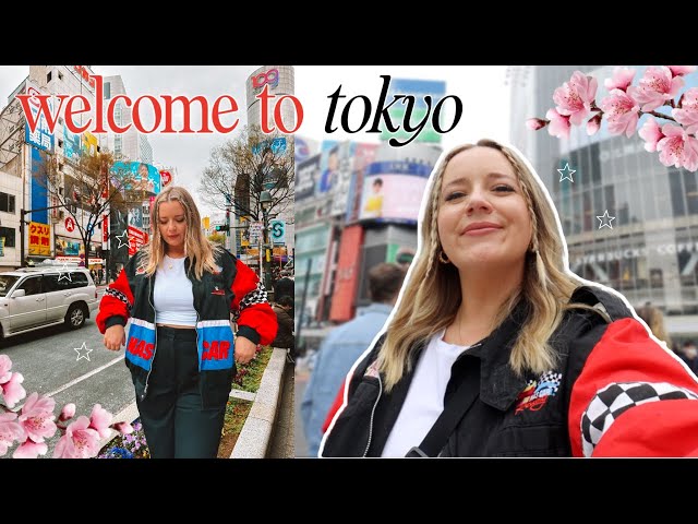 HELLO, TOKYO! 5 star hotel room tour, shibuya scramble, our first bullet train 🚅