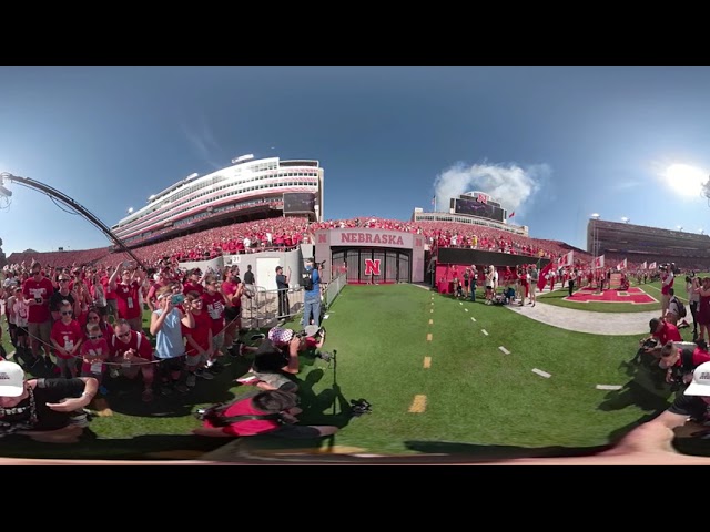 2018 Nebraska Tunnel Walk vs Troy: Let Me Clear My Throat Version